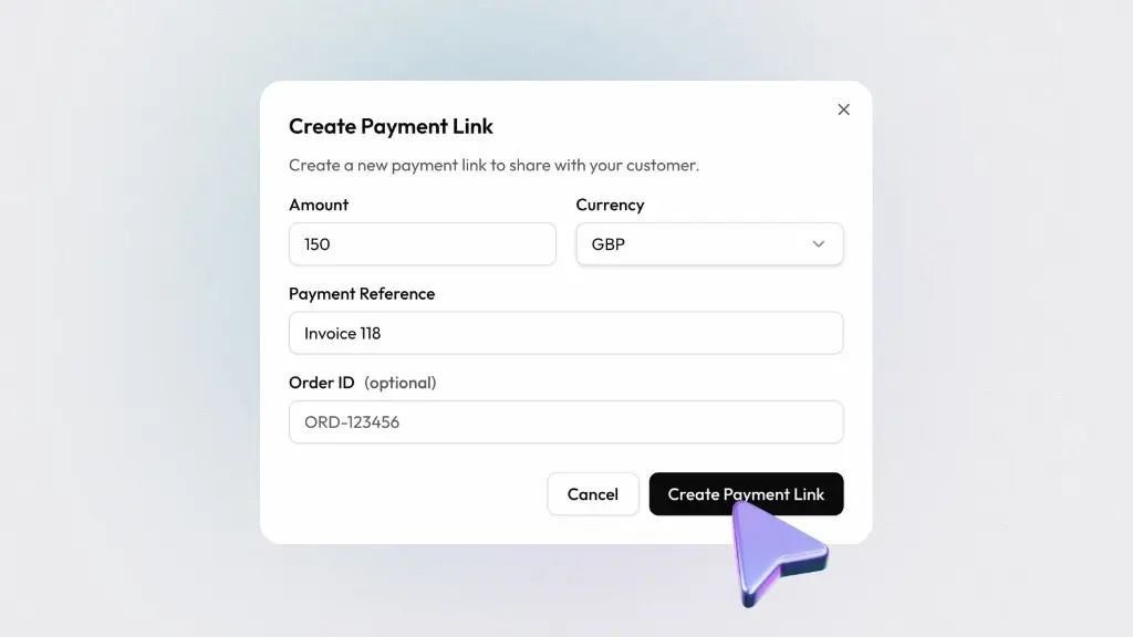 Payment Links are live. Get paid instantly from anyone, with just a link.